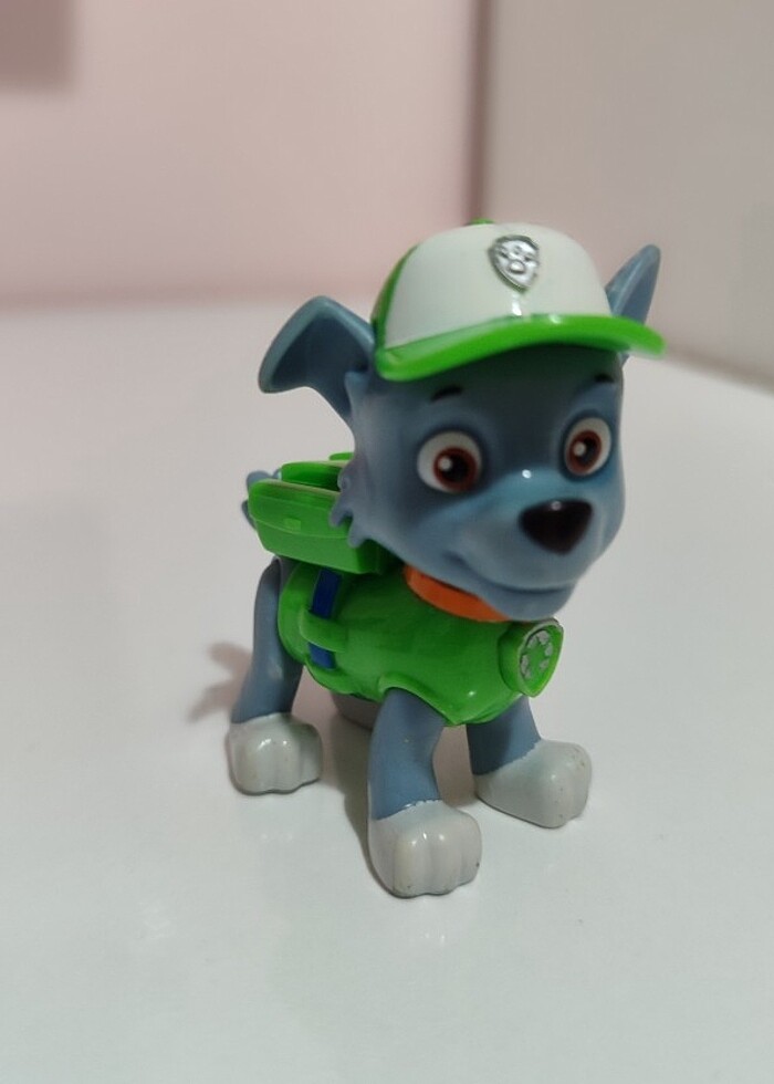 Paw patrol rocky figürü - Görsel 3