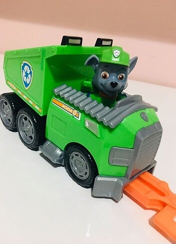  Beden Paw patrol rocky figürü ve delüx aracı