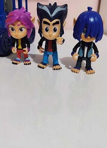 Beden Pijamaskeliler pj mask Romeo gece ninjası aykızı ve kurtlar