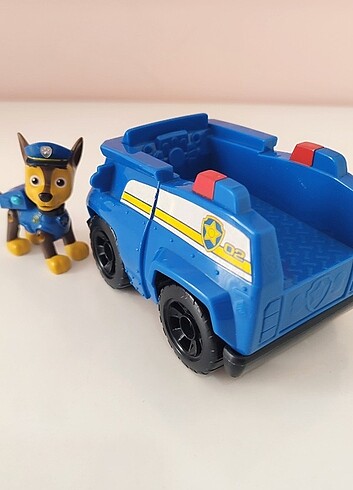 Paw patrol chase figürü ve aracı - Görsel 5
