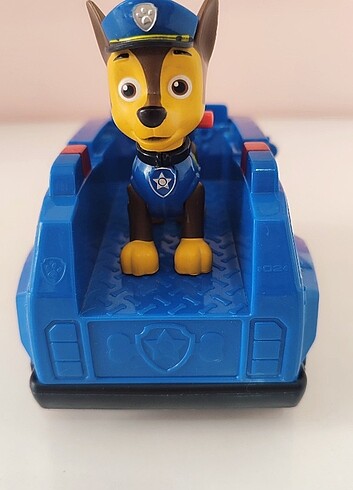 Paw patrol chase figürü ve aracı - Görsel 7