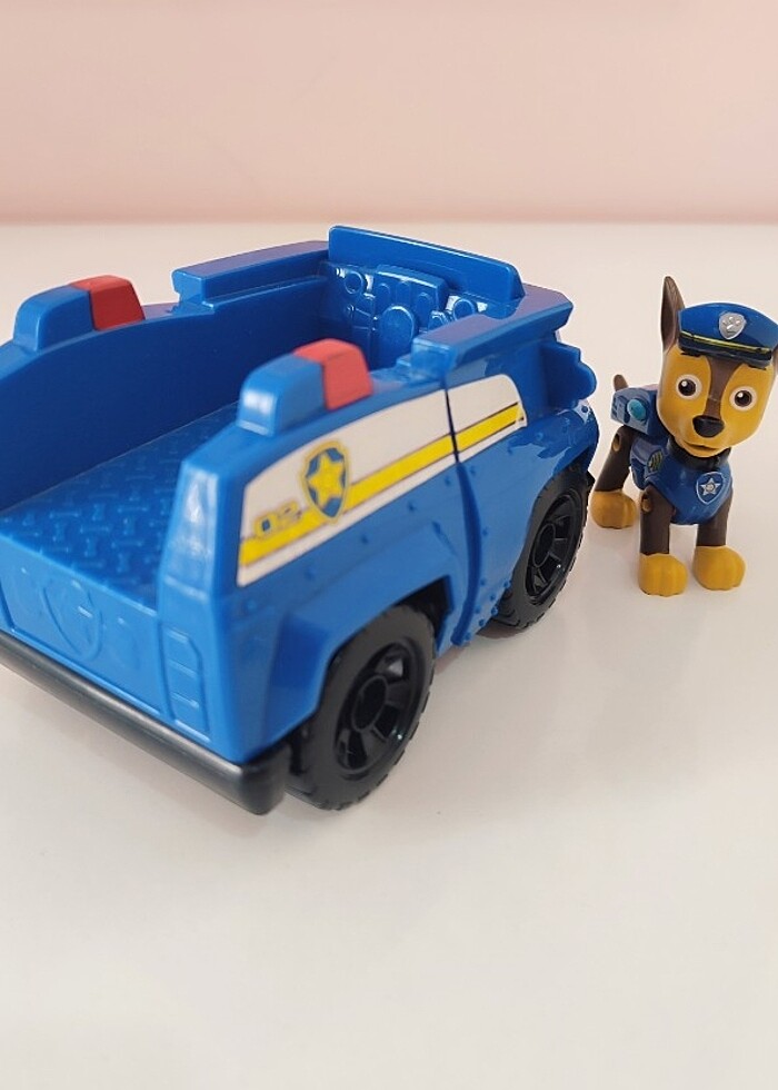 Paw patrol chase figürü ve aracı - Görsel 4
