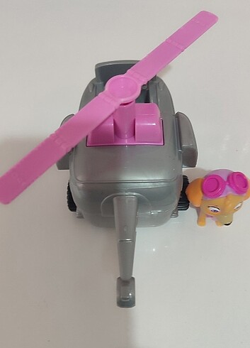 Beden Renk Paw patrol sky figürü ve aracı