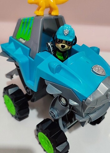 Beden Renk Paw patrol dino rescue Rex ve aracı