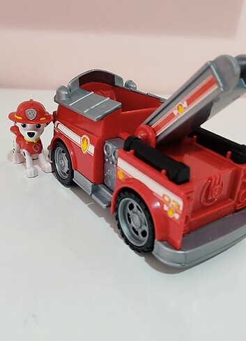  Beden Renk Paw Patrol marshal figür ve aracı