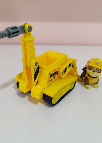  Beden Renk Paw patrol rubble figür ve aracı