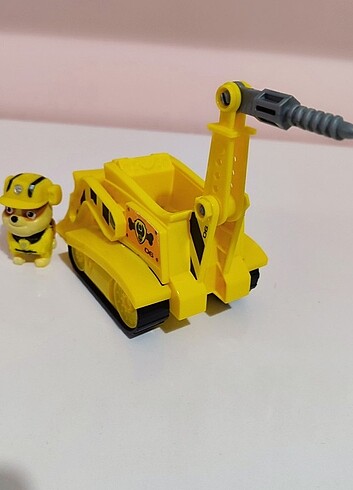  Beden Renk Paw patrol rubble figür ve aracı
