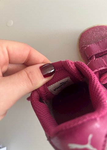 Kız Çocuk Pembe Cırt Cırtlı Spor Ayakkabı - Görsel 8