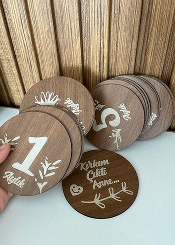 Parlak Kahverengi Ahşap Oyuncak - Görsel 2