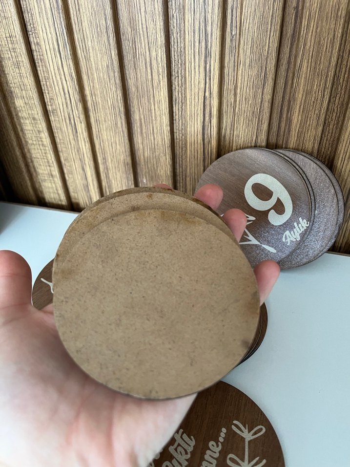 Parlak Kahverengi Ahşap Oyuncak - Görsel 3