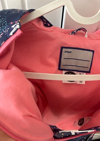 Kız Çocuk Çok Renkli Baskılı Yağmurluk - Görsel 6