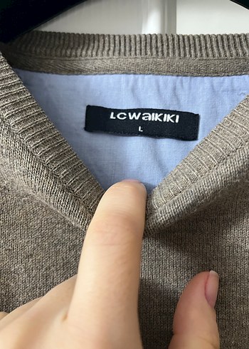 Bej Renkli Erkek Keten Kazak - Görsel 5