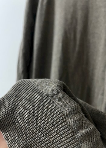 Bej Renkli Erkek Keten Kazak - Görsel 4