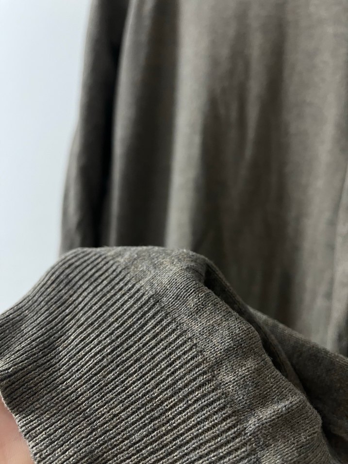 Bej Renkli Erkek Keten Kazak - Görsel 4