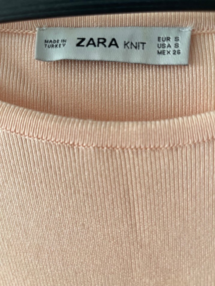 Bej Keten Kadın Bluz, Uzun Kollu, Fırfırlı - Görsel 4