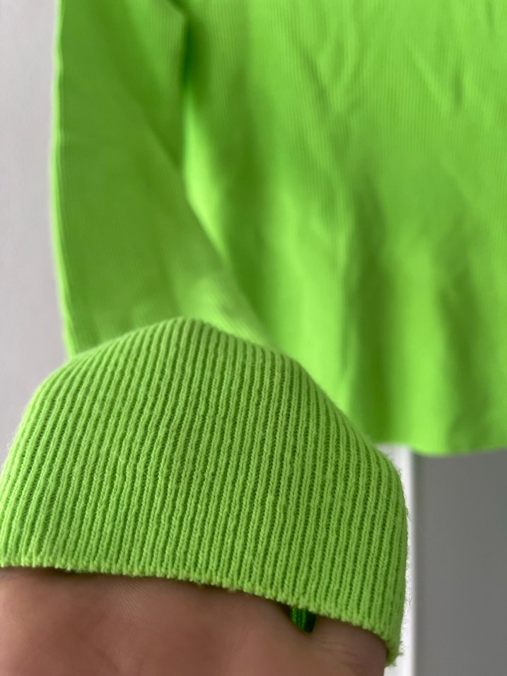 Yeşil Uzun Kollu Kadın Triko - Görsel 3