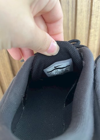 36 Beden kahverengi Renk Nike Siyah Bağcıklı Kadın Spor Ayakkabı
