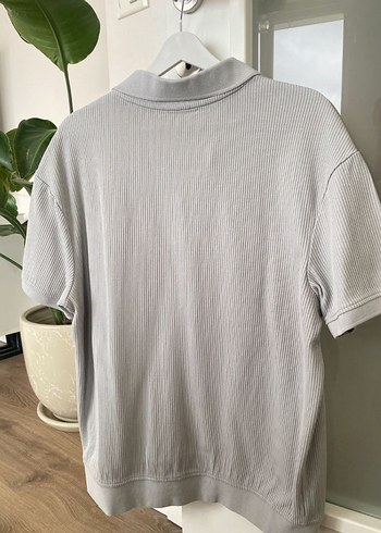 Zara Gri Erkek Polo Tişört - Görsel 2