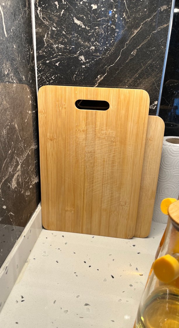 Ahşap Baharatlık ve Yağlık Seti kesme tahtası - Görsel 4