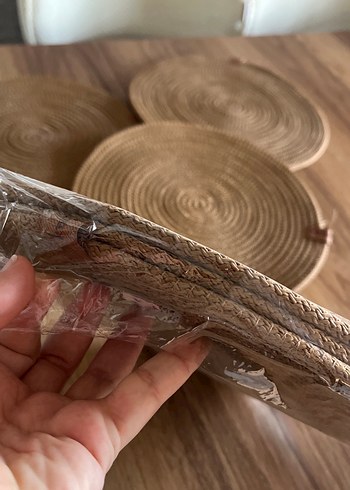 Bej Bohem Yuvarlak Amerikan Servis - Görsel 3