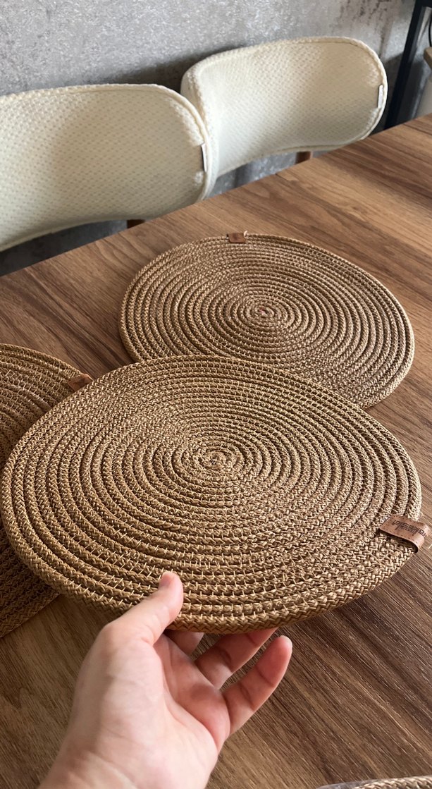 Bej Bohem Yuvarlak Amerikan Servis - Görsel 4