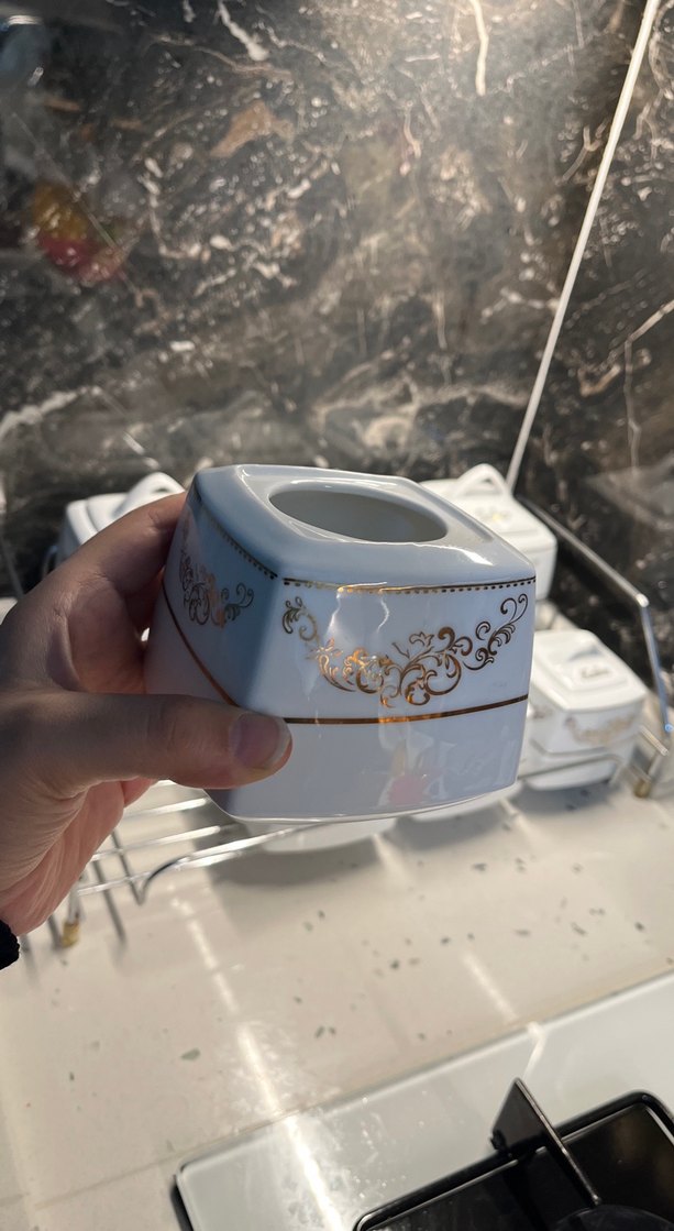 Beyaz Seramik Mutfak Baharat Takımı - Görsel 4