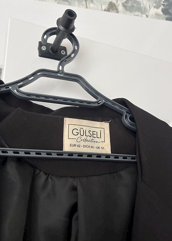 Püsküllü Siyah Kısa Kadın Blazer - Görsel 5