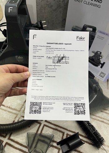 Fakir halı ve koltuk yıkama makinesi - Görsel 3