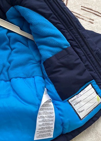 Parlak Mavi Erkek Çocuk Fermuarlı Mont - Görsel 7