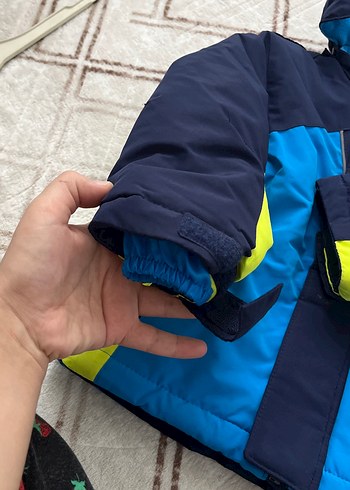 Parlak Mavi Erkek Çocuk Fermuarlı Mont - Görsel 14