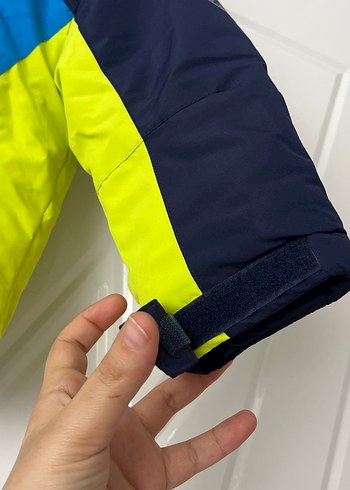 Parlak Mavi Erkek Çocuk Fermuarlı Mont - Görsel 5