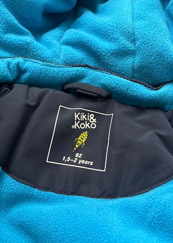 Parlak Mavi Erkek Çocuk Fermuarlı Mont - Görsel 2