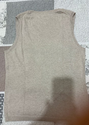 Tommy Hilfiger Kadın Bej Triko Süveter - Görsel 6