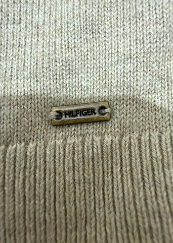 Tommy Hilfiger Kadın Bej Triko Süveter - Görsel 3