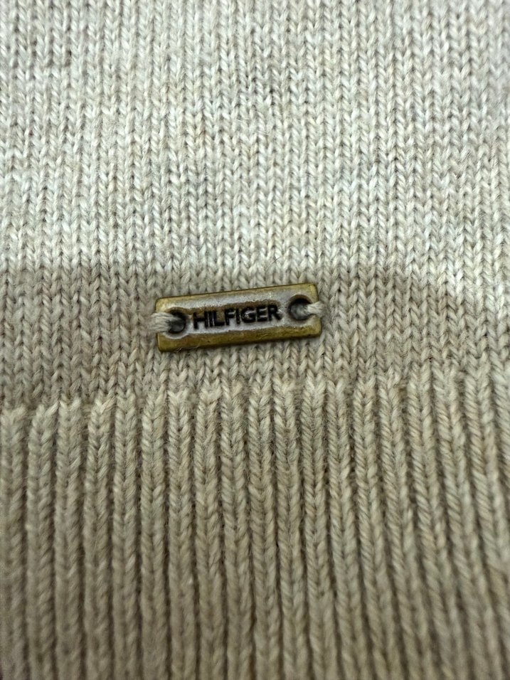 Tommy Hilfiger Kadın Bej  Triko Süveter - Görsel 3