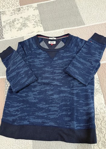 Tommy Hilfiger Mavi  Sweatshirt - Görsel 2