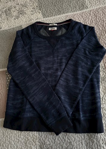 Tommy Hilfiger Mavi  Sweatshirt - Görsel 11