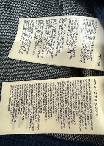 Tommy Hilfiger Mavi  Sweatshirt - Görsel 10