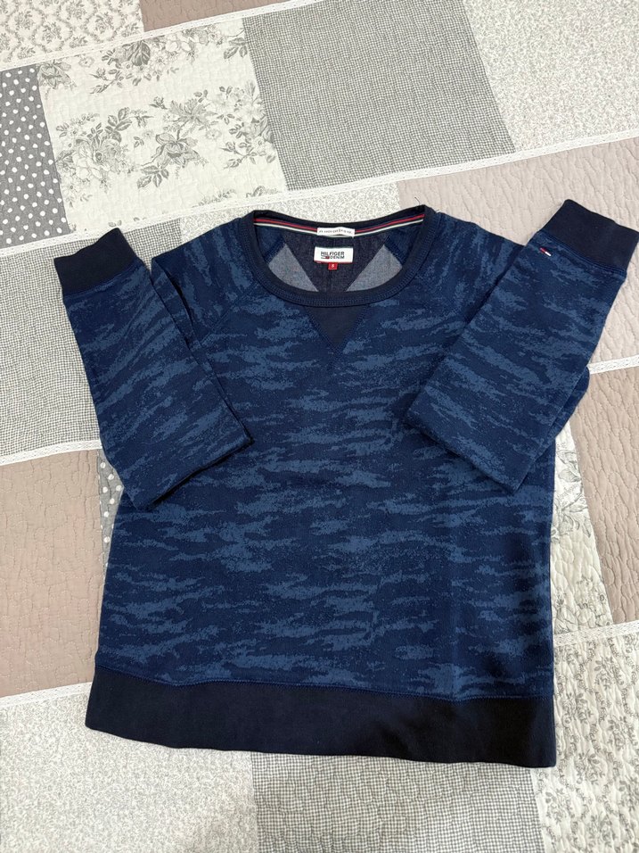 Tommy Hilfiger Mavi  Sweatshirt - Görsel 3