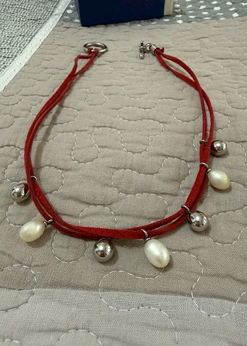 Morellato Gerçek İncili Kırmızı Bohem Kolye - Görsel 4