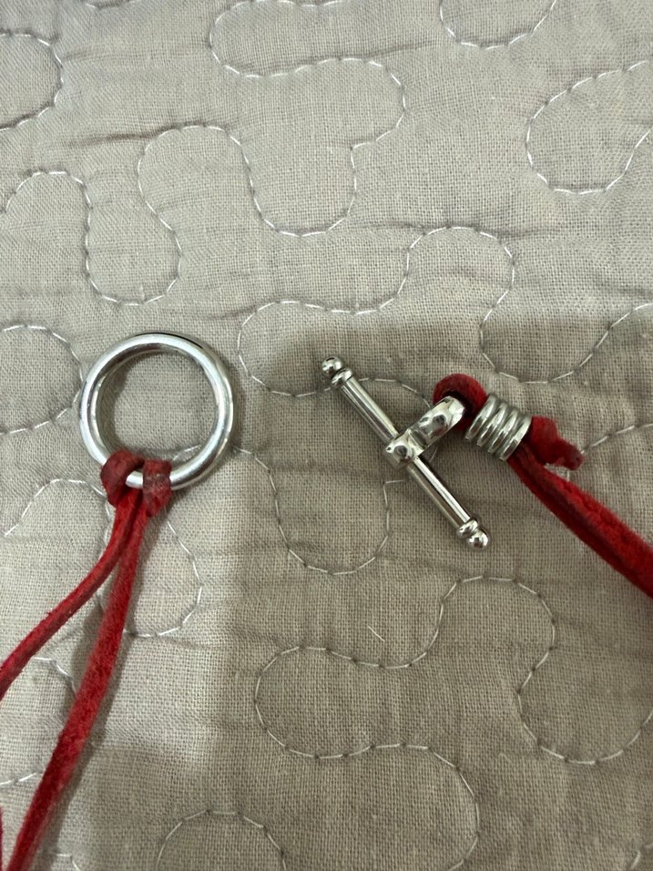 Morellato Gerçek İncili Kırmızı Bohem Kolye - Görsel 3