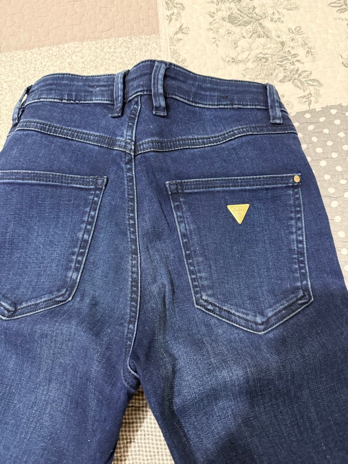 Guess Yepyeni Fermuarlı JeanPantolon - Görsel 4