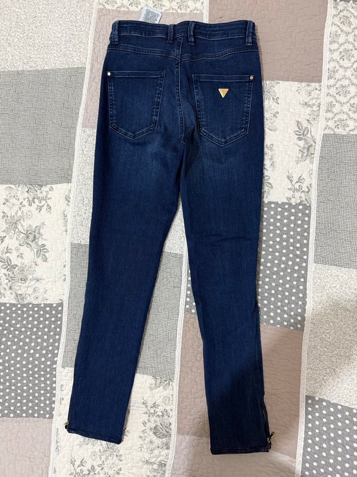 Guess Yepyeni Fermuarlı JeanPantolon - Görsel 3