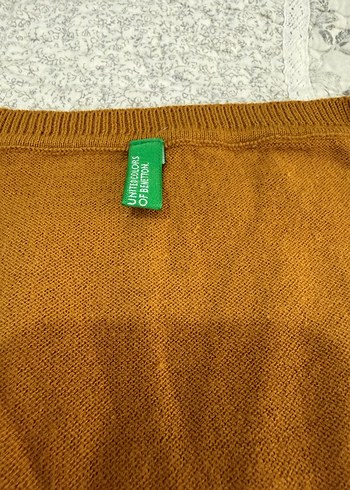 Benetton Pamuklu Yepyeni Kazak - Görsel 3