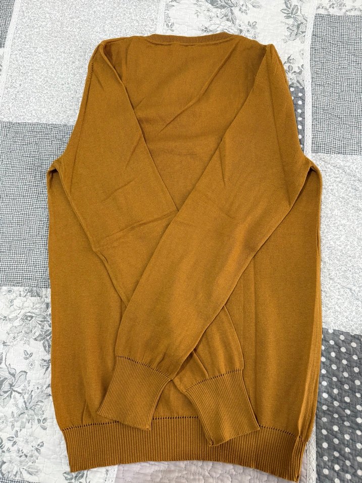 Benetton Pamuklu Yepyeni Kazak - Görsel 5