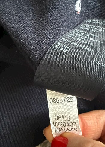 Tommy Hilfiger Kadın Lacivert Süveter - Görsel 3