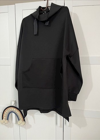 Siyah Kadın Sweatshirt