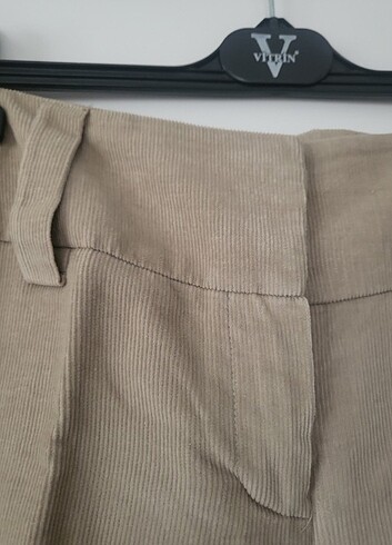 Koton İnce Fitilli pantolon - Görsel 3