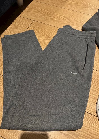 Gri Erkek  Eşofman Altı Fermuarlı - Görsel 2