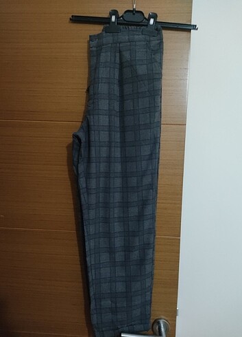 Kumaş desenli pantolon 